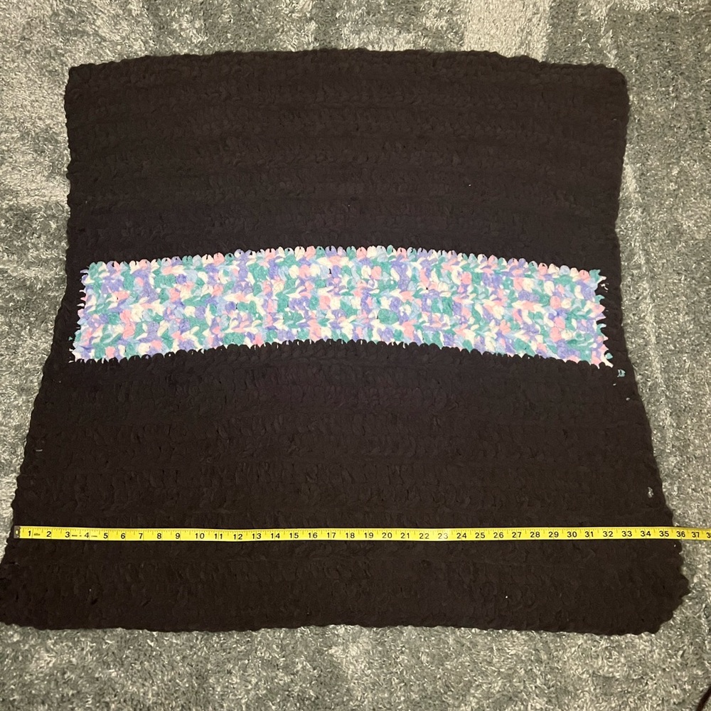 Baby blanket crocheted
